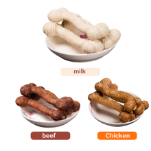 Chicken Flavor Dental Bone Alimentos para perros para mascotas Snacks para mascotas